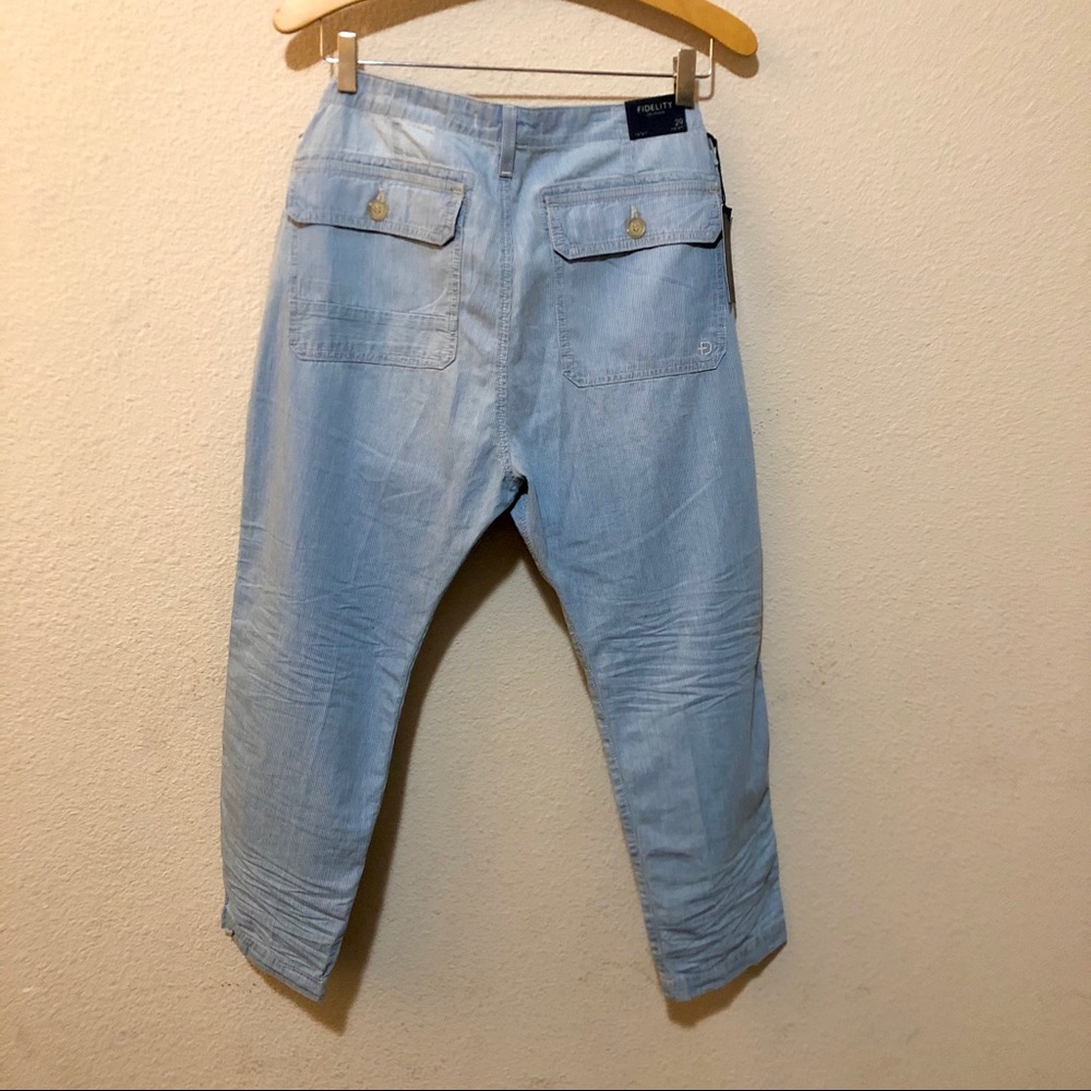 Fidelity Jaxton Relaxed Cargo in Jezebelle Color - Picture 5 of 8